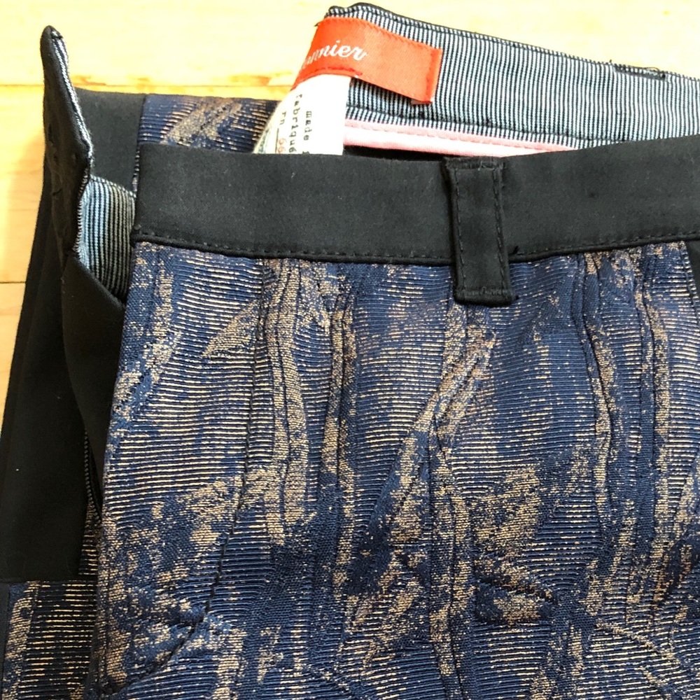 Anthro cartonnier brushed copper pants